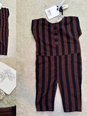 Ace & Jig Skye Onesie in Outlaw. 2Y.